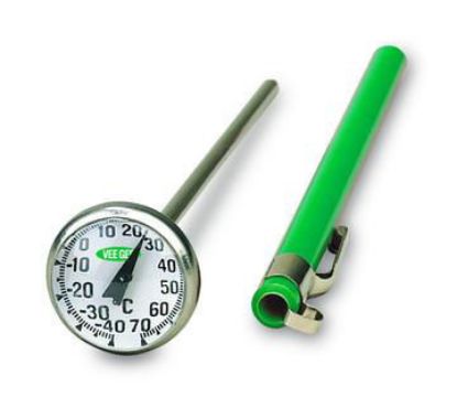 Picture of VeeGee Scientific 1" Dial Bimetal Thermometers
