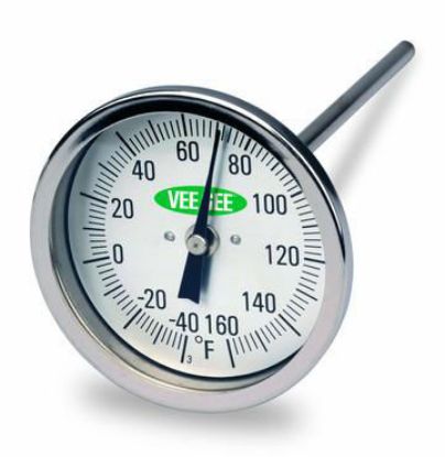 Picture of VeeGee Scientific 3" Dial Bimetal Thermometers