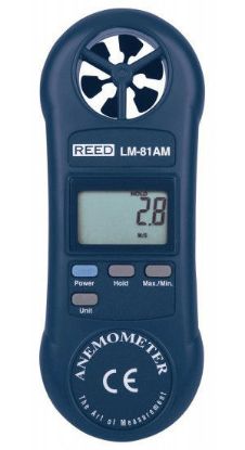 Picture of Reed LM-81AM Compact Vane Anemometer - LM-81AM