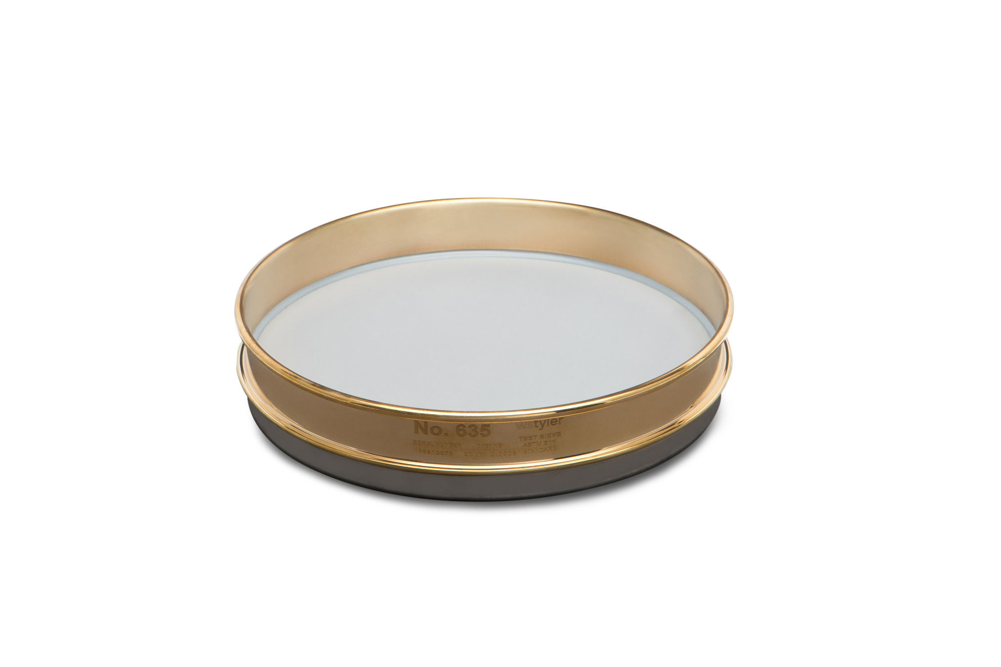 Picture of WS Tyler 8" Diameter Brass Frame/Stainless Steel Cloth Test Sieves - 5013 Picture of WS Tyler 8" Diameter Brass Frame/Stainless Steel Cloth Test Sieves - 5013