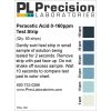 Picture of Precision Laboratories Peracetic Acid Test Strips - PAA-160