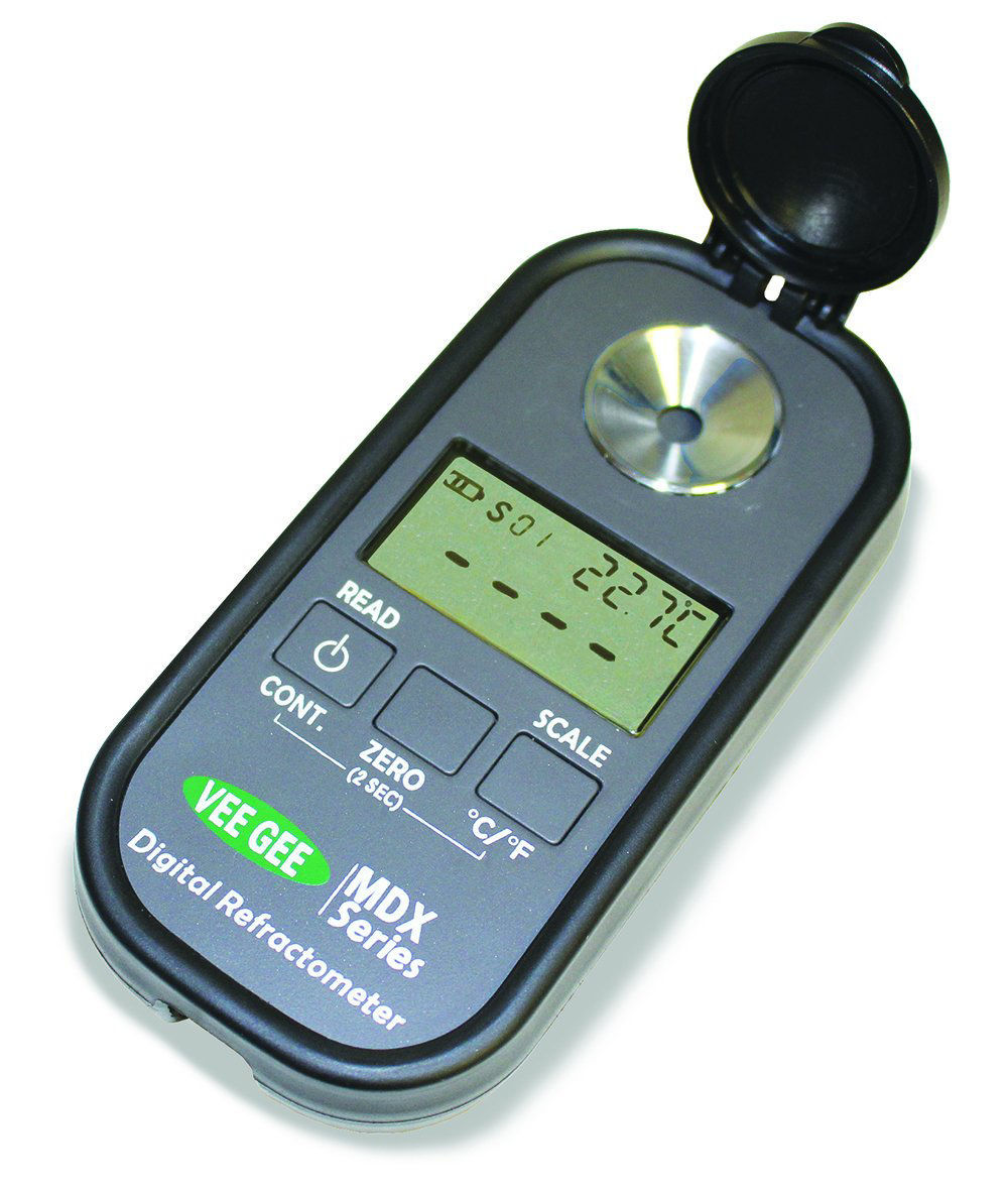 Show details for VeeGee Scientific MDX Series Portable Digital Brix/RI Refractometers Picture of VeeGee Scientific MDX Series Portable Digital Brix/RI Refractometers
