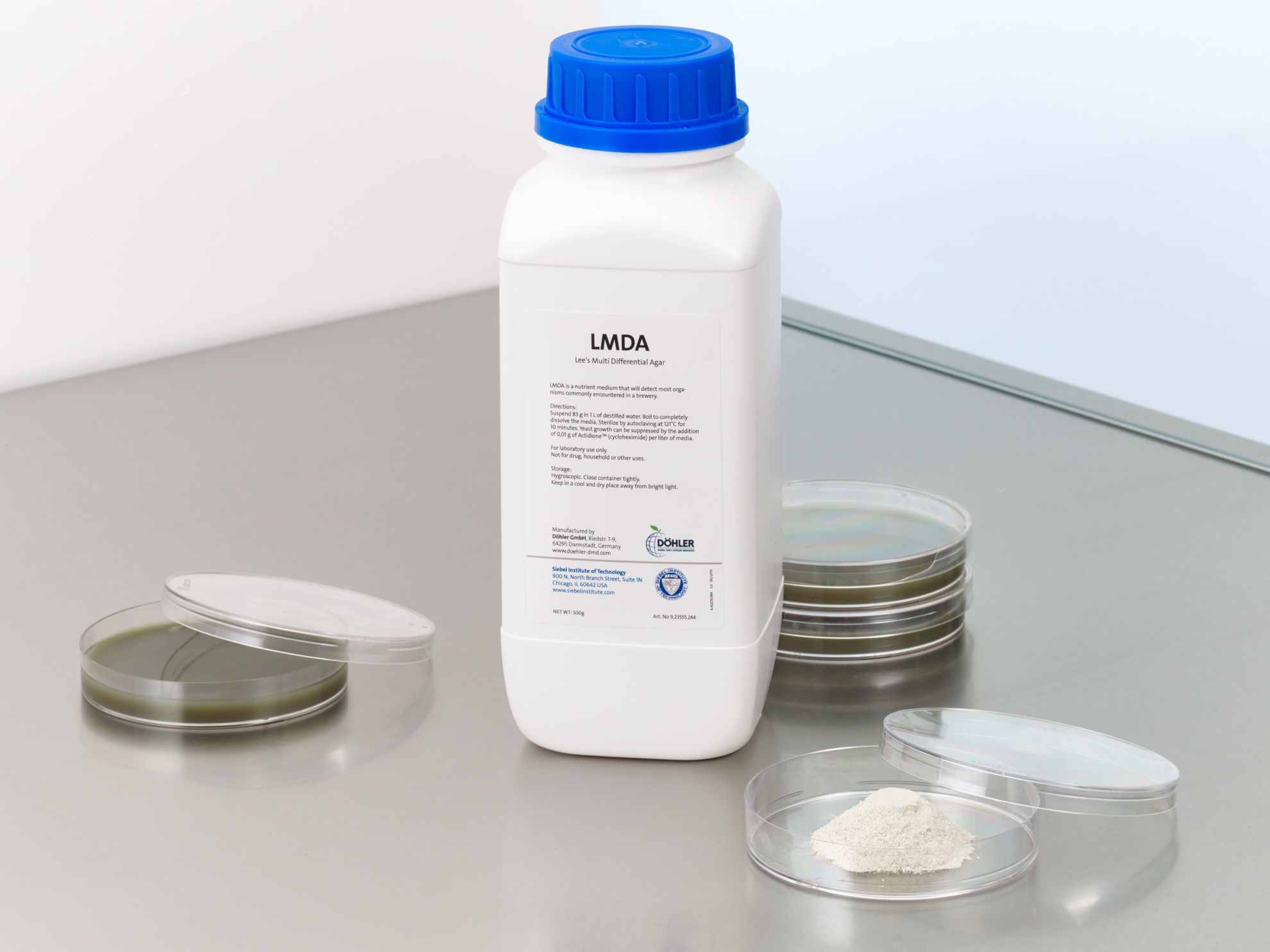 Picture of Siebel Dehydrated Culture Media - 9.23555.244 Picture of Siebel Dehydrated Culture Media - 9.23555.244