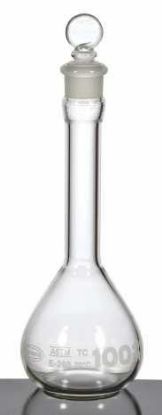 Picture of Glassco Class A Clear Glass Certified Volumetric Flasks