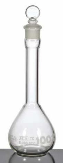 Picture of Glassco Class A Clear Glass Certified Volumetric Flasks - FG5639-200