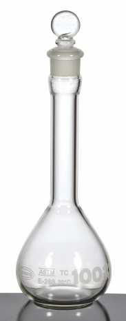 Picture of Glassco Class A Clear Glass Certified Volumetric Flasks - FG5640-250 Picture of Glassco Class A Clear Glass Certified Volumetric Flasks - FG5640-250