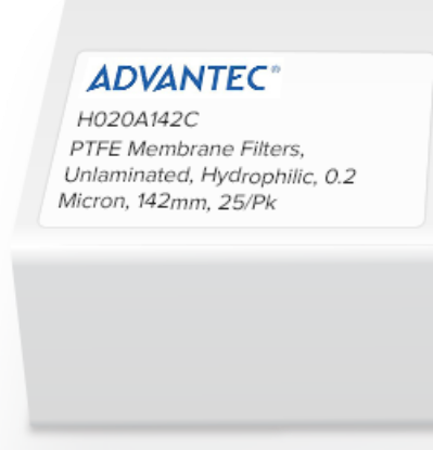 Picture of Advantec Unlaminated PTFE Hydrophilic Membrane Filters