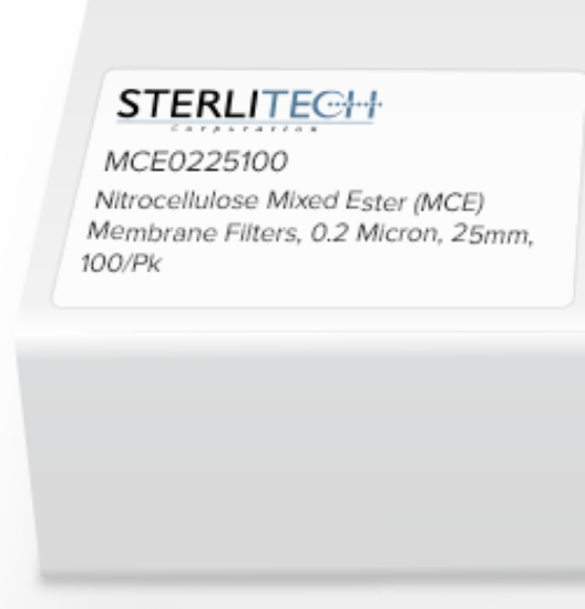 Picture of Sterlitech Mixed Cellulose Esters (MCE) Membrane Filters - A020A025A