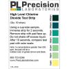 Picture of Precision Laboratories Chlorine Dioxide Test Strips - CHL-D500