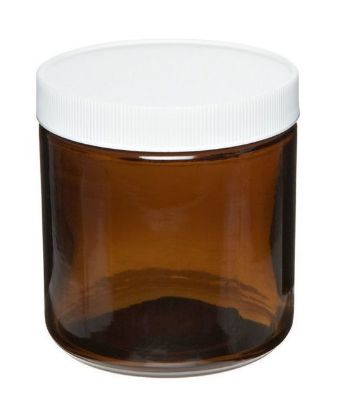 Picture of ProSource Scientific Wide Mouth Amber Glass Jars