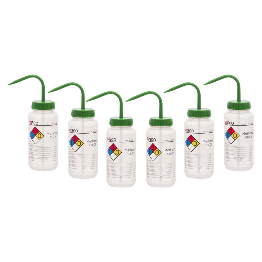 Picture of Eisco Safety-Labelled Wash Bottles - CHWB1057PK6 Picture of Eisco Safety-Labelled Wash Bottles - CHWB1057PK6