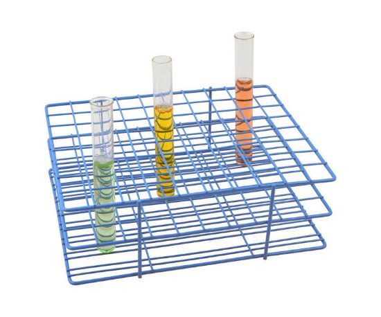 Picture of Eisco Epoxy-Coated Steel Test Tube Racks - CH182015G