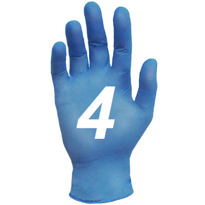 Picture of Ronco NE2 4.0mil Blue Nitrile Gloves