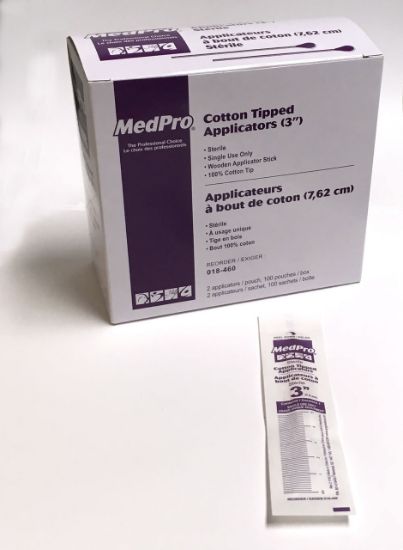 Picture of MedPro Cotton-Tipped Applicators - 018-460