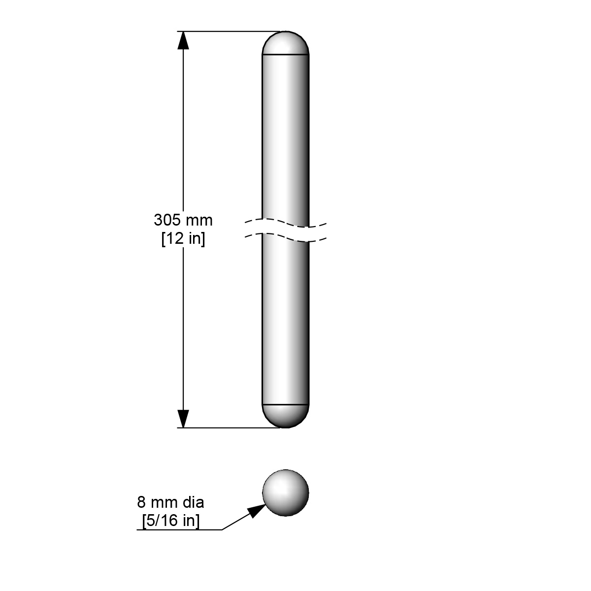 Picture of Caframo Shafts - A712 Picture of Caframo Shafts - A712